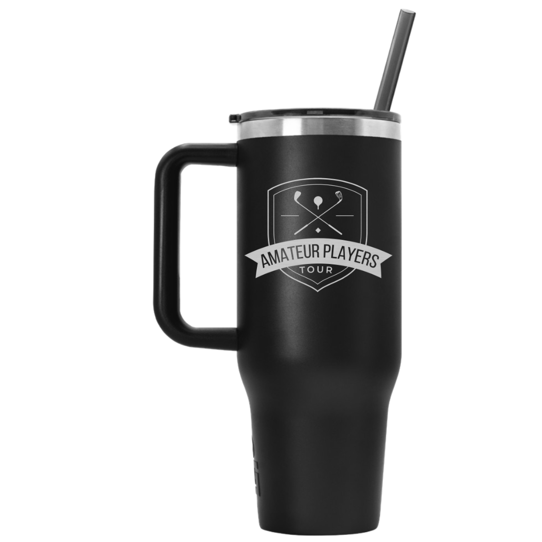 Tempercraft - 40oz Tumbler with lid and straw