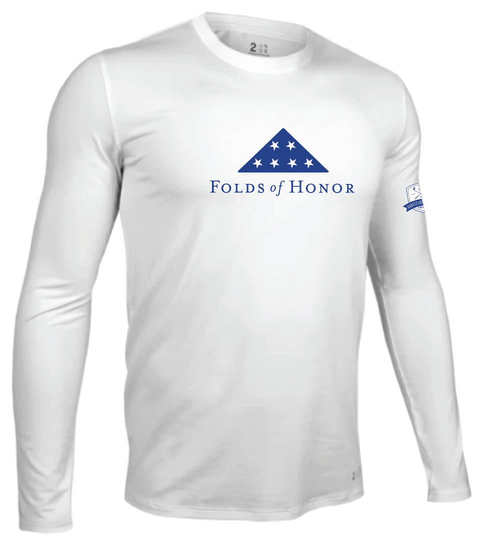 Folds of Honor Long Sleeve Shirt - White